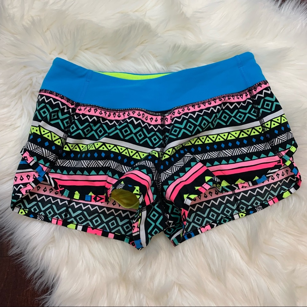 Ivivva Neon Speedy Short in Tribe Girls 12